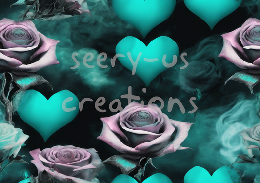 Roses Lighter Sleeve Wrap 1 *Digital File*