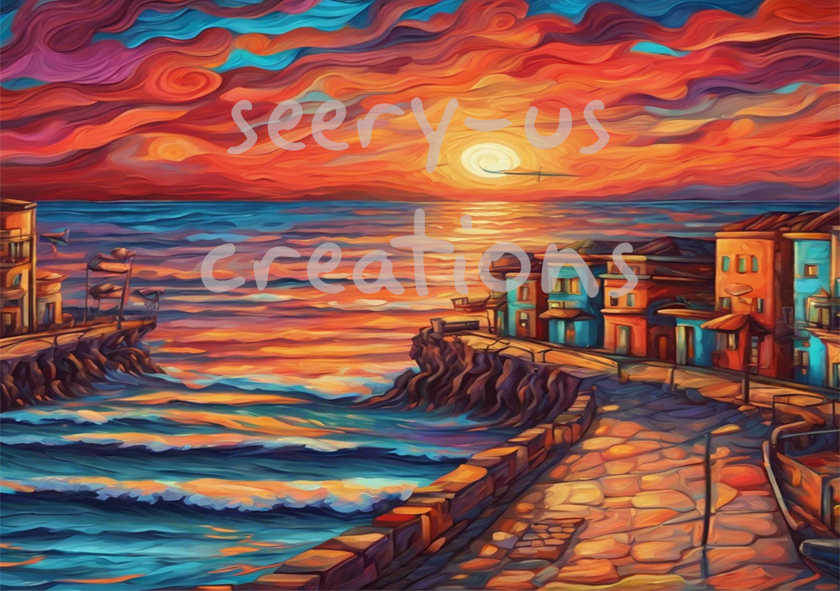 Funda para encendedor Sunset 1 *Archivo digital*