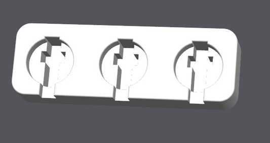 3x - Badge Reel Holder