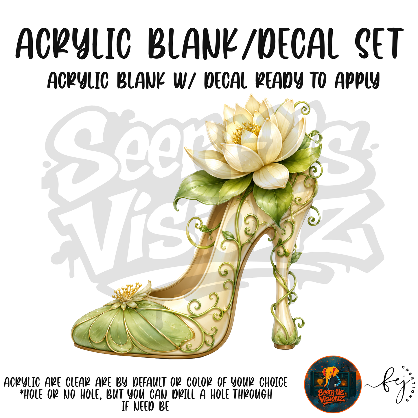 Fantasy Heel 10 Acrylic & Decal Kit