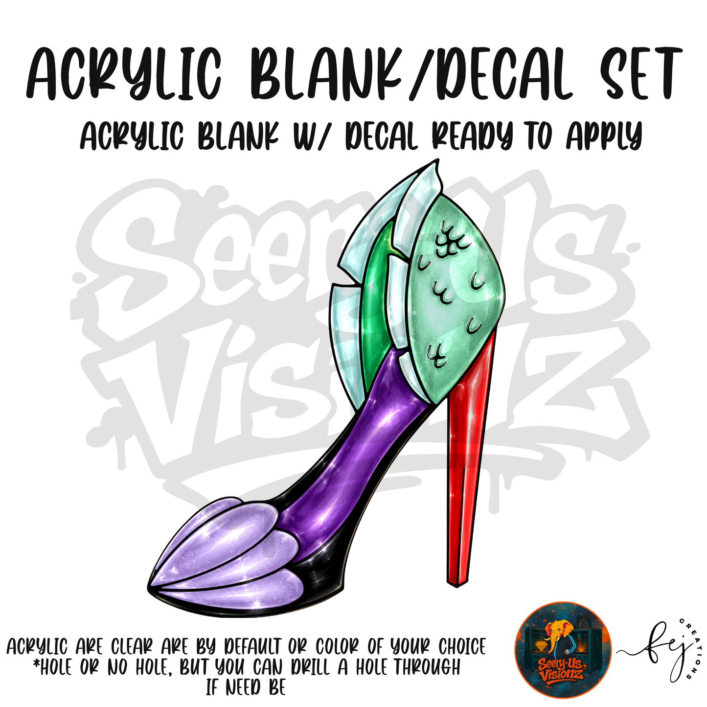 Fantasy Heel 5 Acrylic & Decal Kit