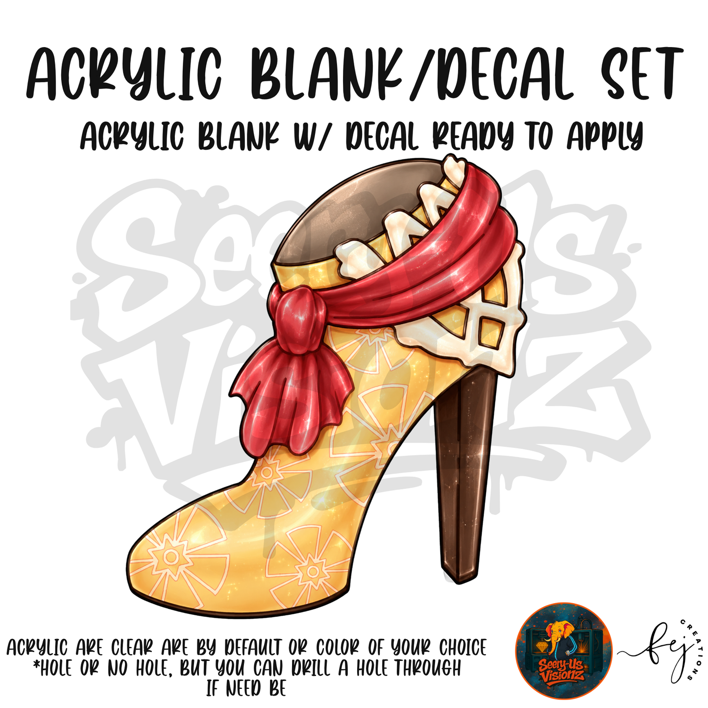 Fantasy Heel 3 Acrylic & Decal Kit