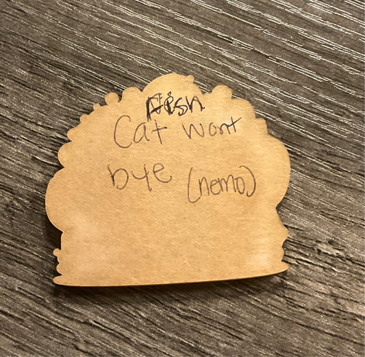 Fish- Can't Won't Bye- Custom Cut w/ Digital Download- 5 Pack