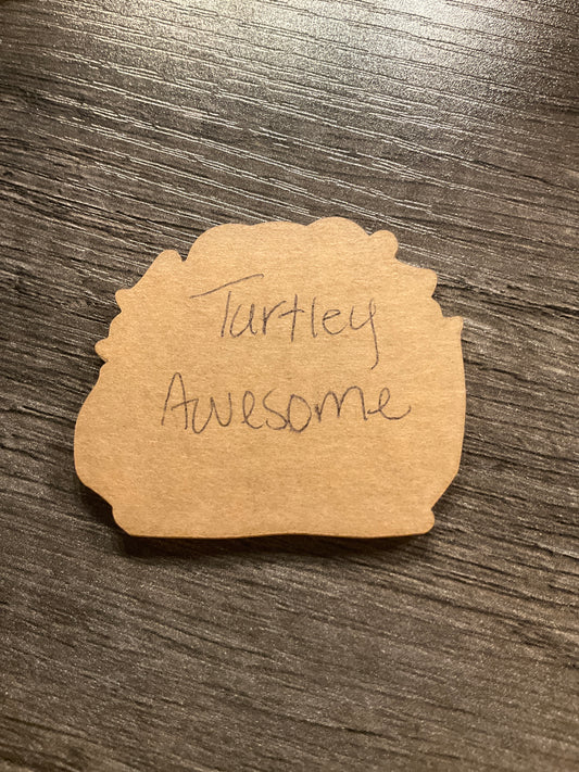 Turtley Awesome- Custom Cut w/ Digital Download- 5 Pack