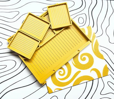 READY TO SHIP - TRUBY Gold & White