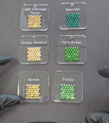 Craft Bully Blank Acrylic Swatches