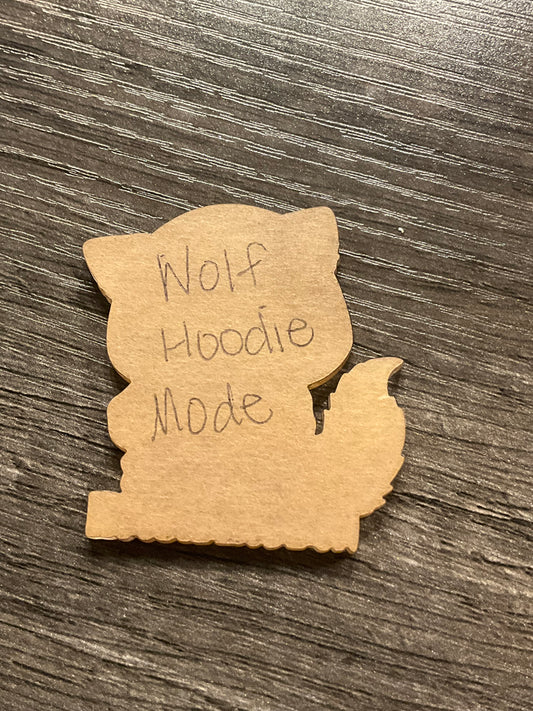 Wolf Hoodie Mode- Custom Cut w/ Digital Download- 5 Pack