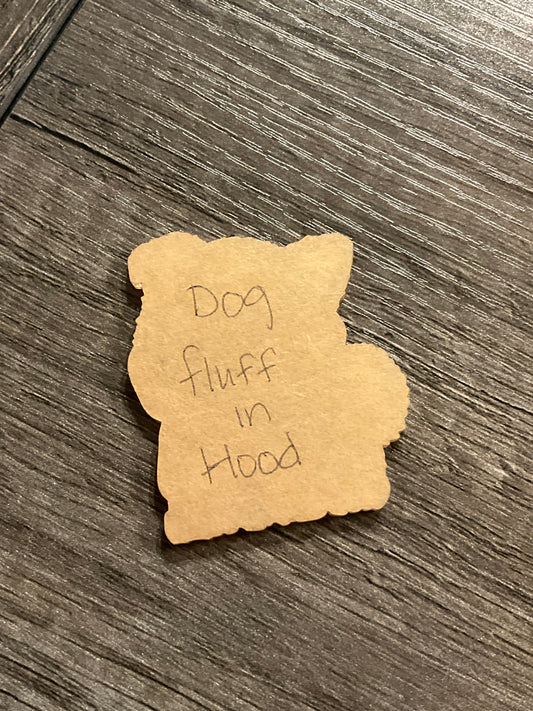 Fluff in the Hood- Custom Cut w/ Digital Download- 5 Pack