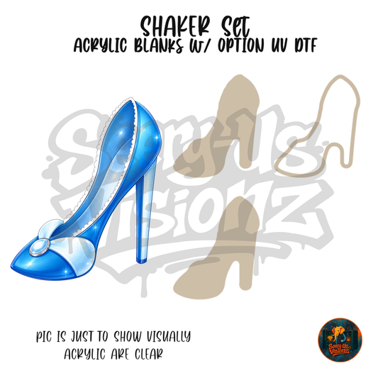Fantasy Heel 11 shaker set acrylic blanks