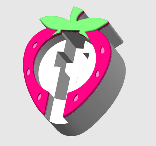 Strawberry - Badge Reel Holder