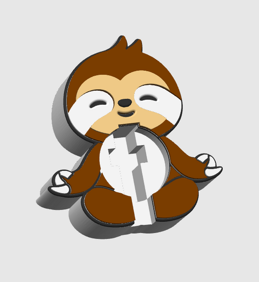 Sloth - Badge Reel Holder