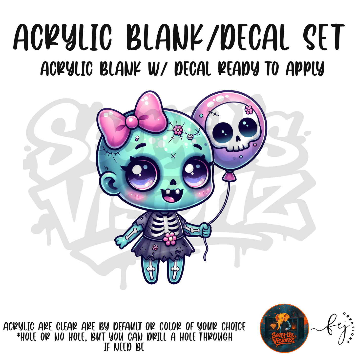 Skeleton Zombie Doll
