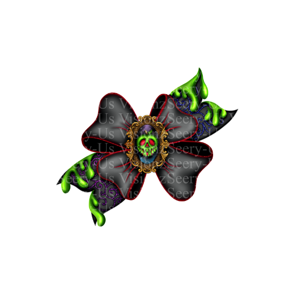 Evil Apple Queen w/ ~2" Acrylic Blank