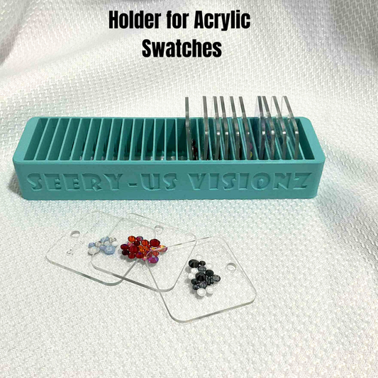 Acrylic Swatch Holder – Organize Your Color Game