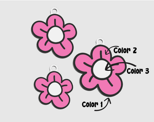 Flower - NFC Keychains