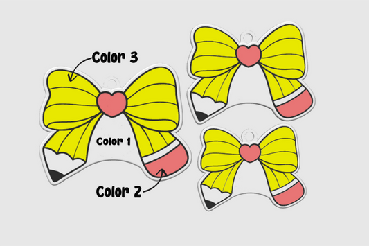 Bow Pencil - NFC Keychains