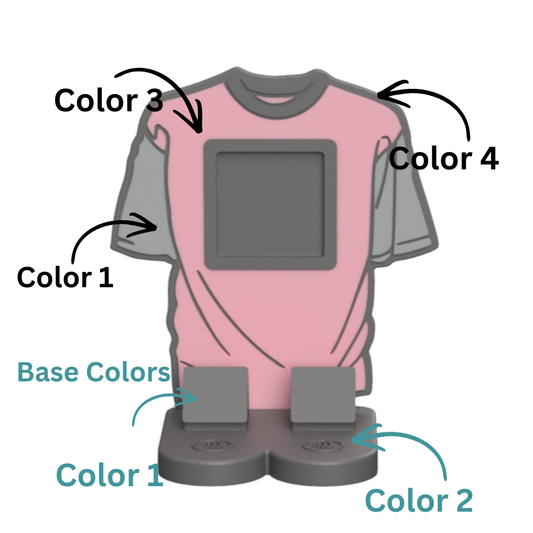 Shirt NFC Payment Station 3D Printed