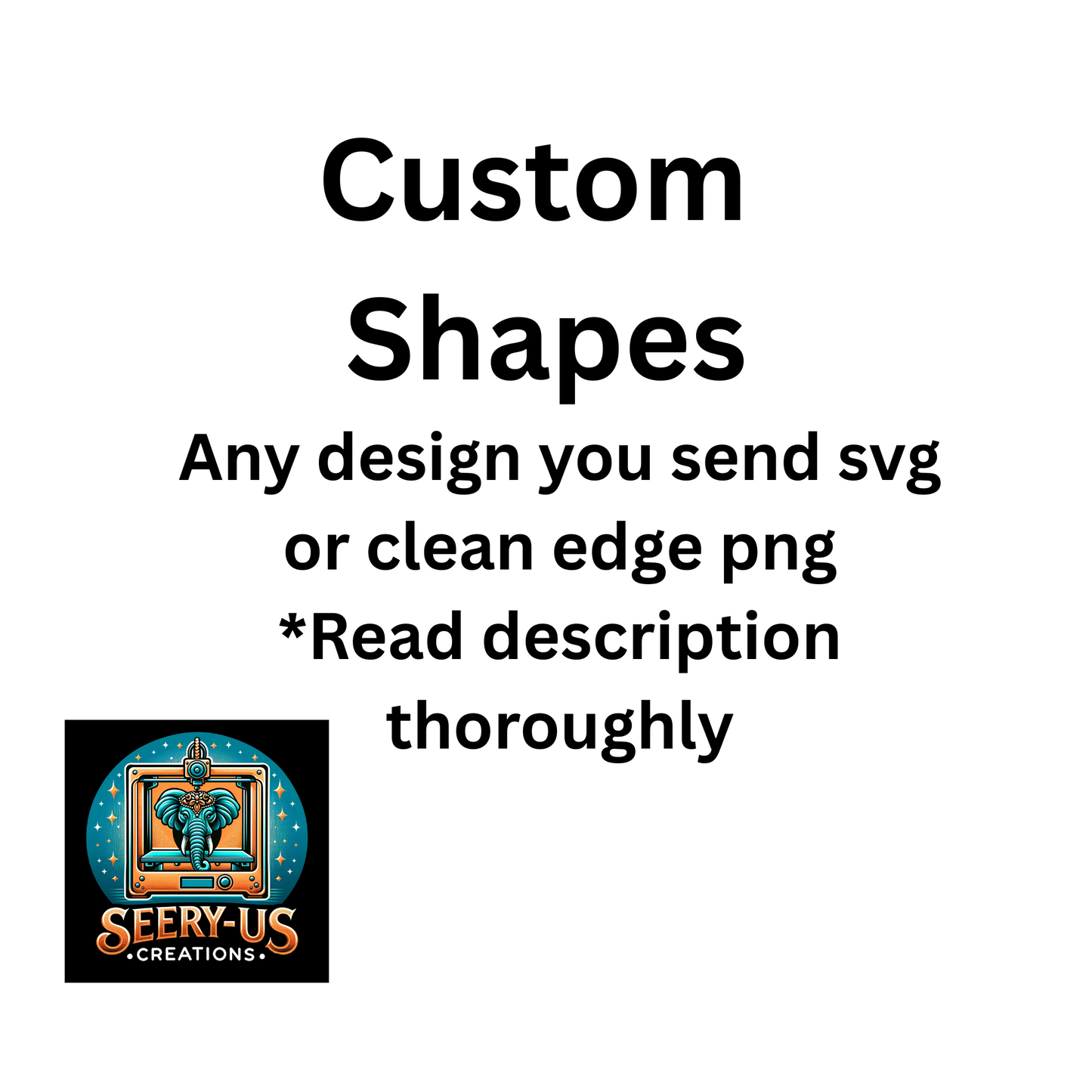5- Pack Custom Acrylic Blanks - Your Own Custom Shape for Keychains, Bag Charms, Badge Reel; Cast Acrylic use for Sublimation, UV Resin, Epoxy, Vinyl, Waterslide
