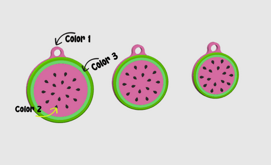 Watermelon - NFC Keychains