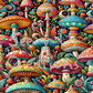 Mushroom Lighter Sleeve Wrap 11 *Digital File*