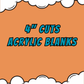 4" Acrylics Blanks & UV DTF/Vinyl - Your Images or Ours