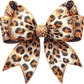 Cheetah Bow #14  w/ ~2" Acrylic Blank