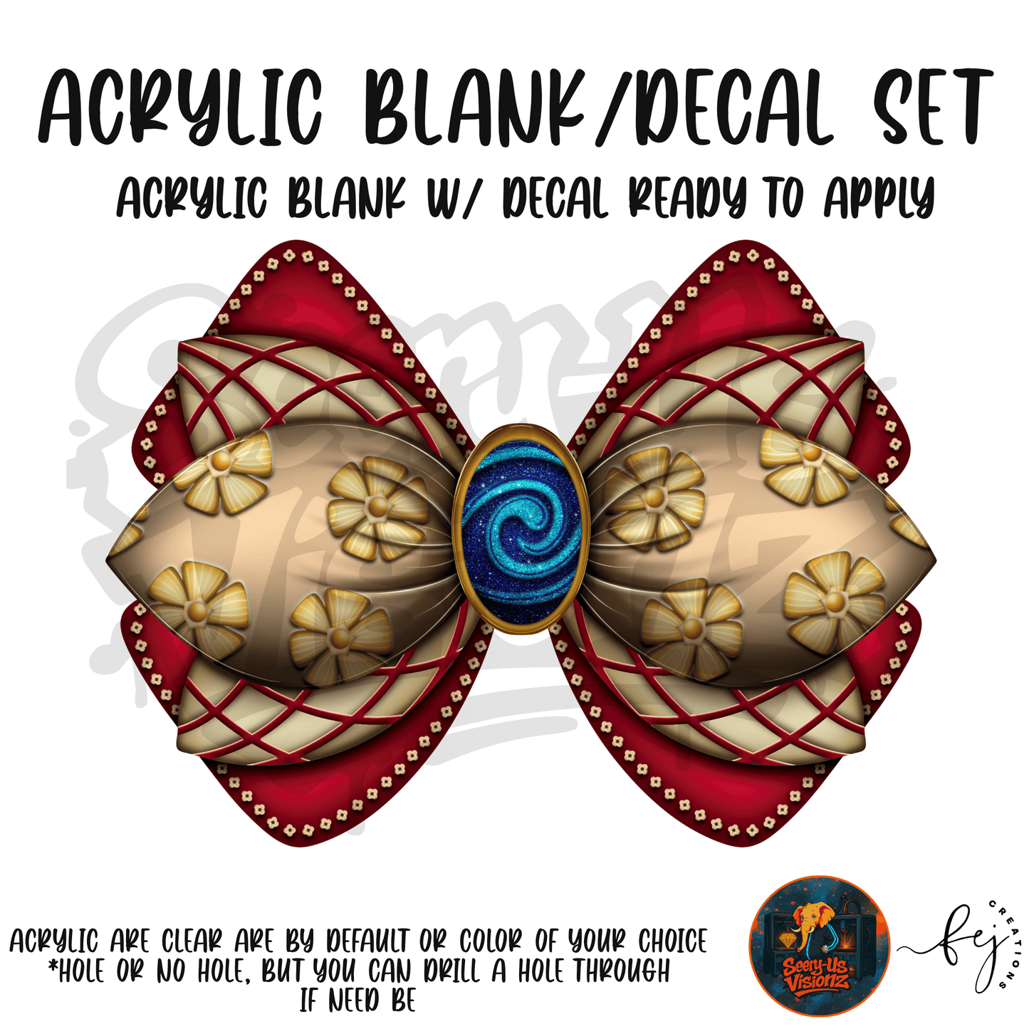 Island Voyager Bow Acrylic & Decal Kit