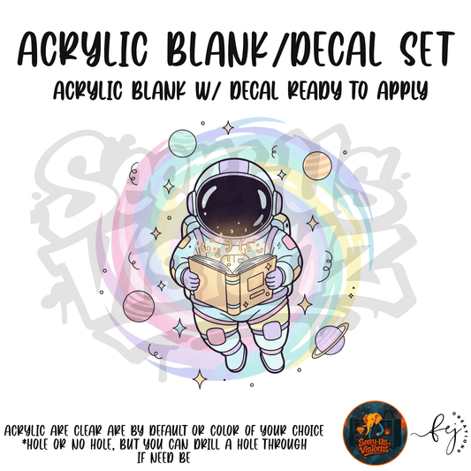 Moon Walker Pastel Space Acrylic & Decal Kit