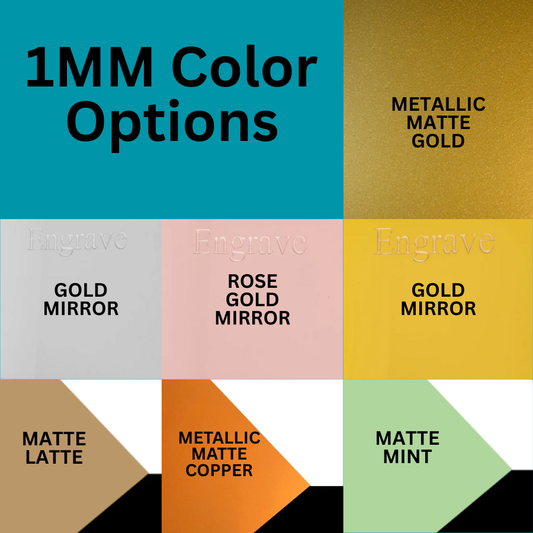 Acrylic By The Sheet - 1MM - TESTING