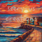 Sunset Lighter Sleeve Wrap 1 *Digital File*