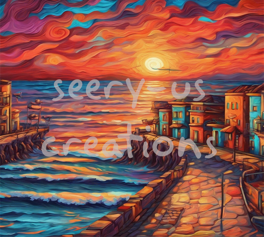 Sunset Lighter Sleeve Wrap 1 *Digital File*