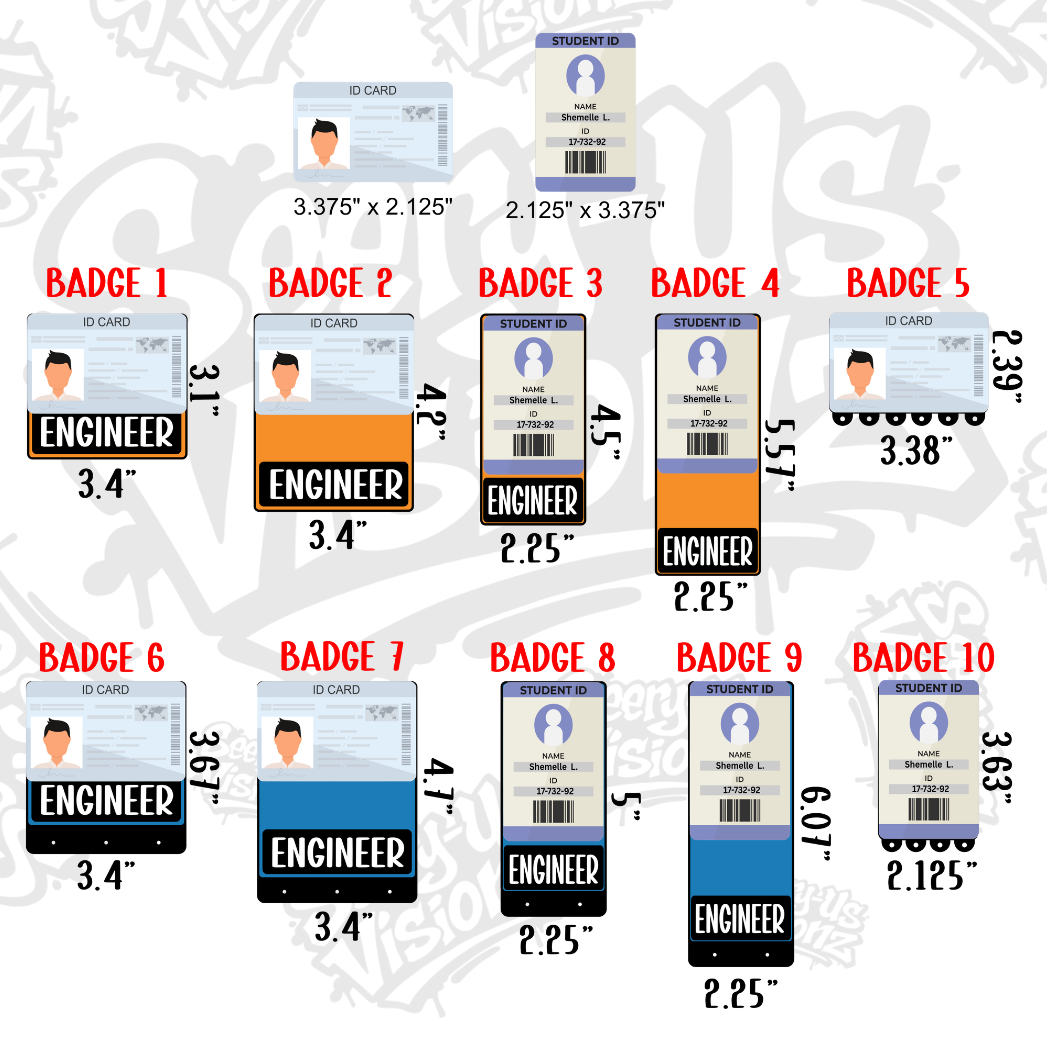 Vertical Badge Buddy 4