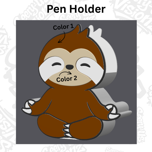 Sloth Pen Holder