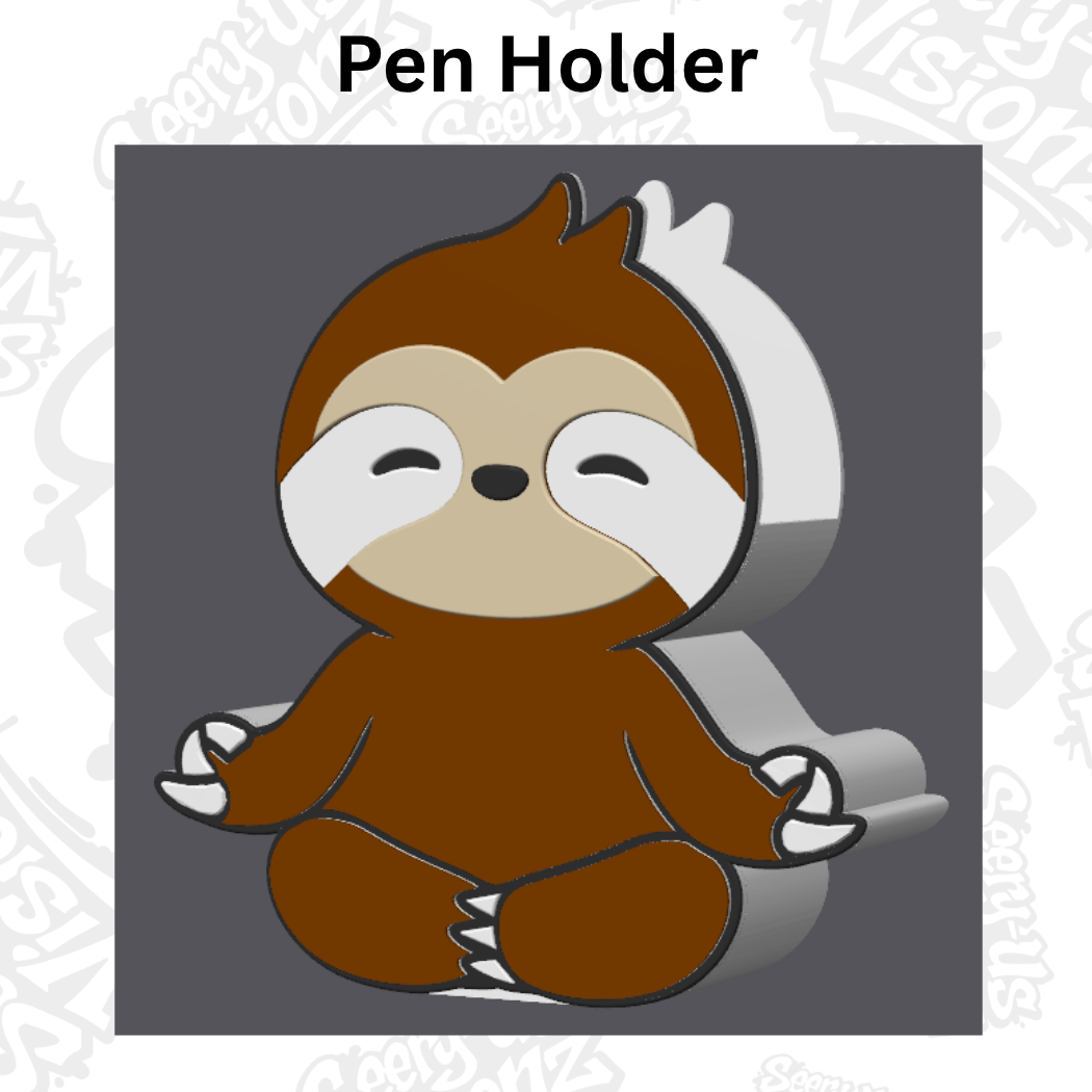 Sloth Pen Holder