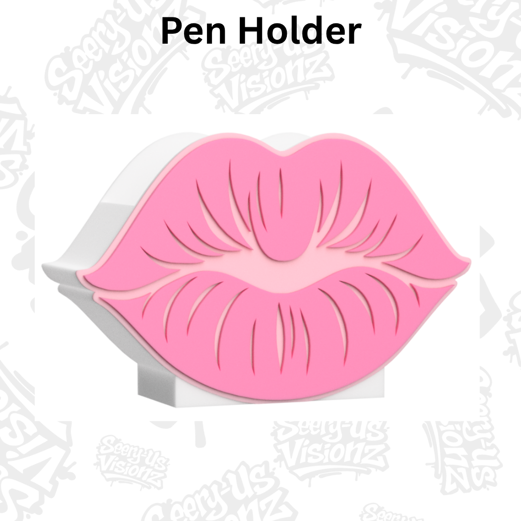 Lips Pen Holder