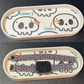 Skull Oblong Trinket & Bead Tray 3D Printed