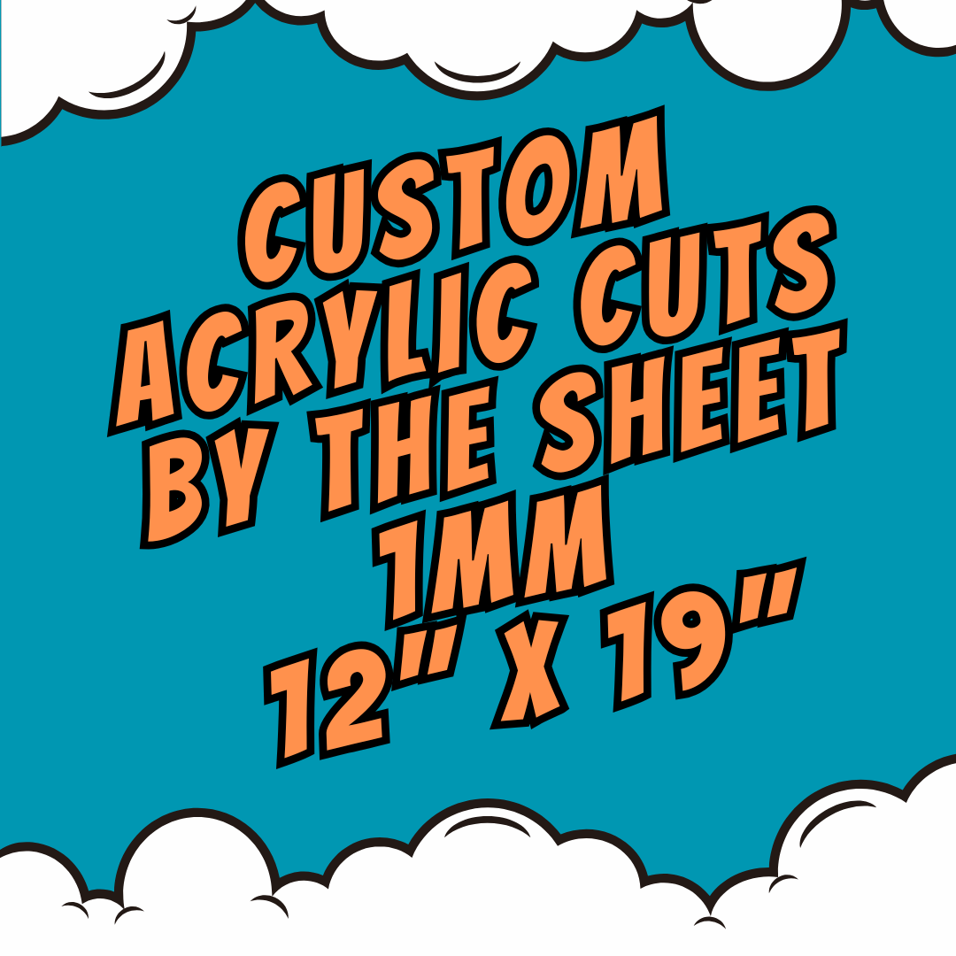 Acrylic By The Sheet - 1MM - TESTING
