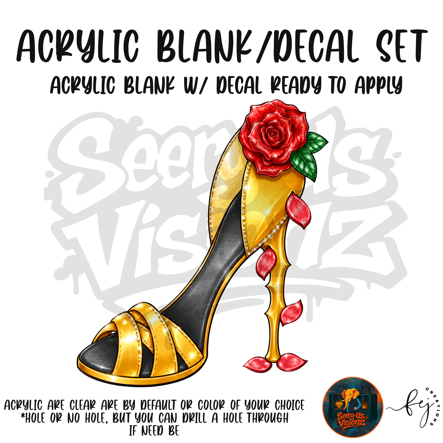 Fantasy Heel 8 Acrylic & Decal Kit