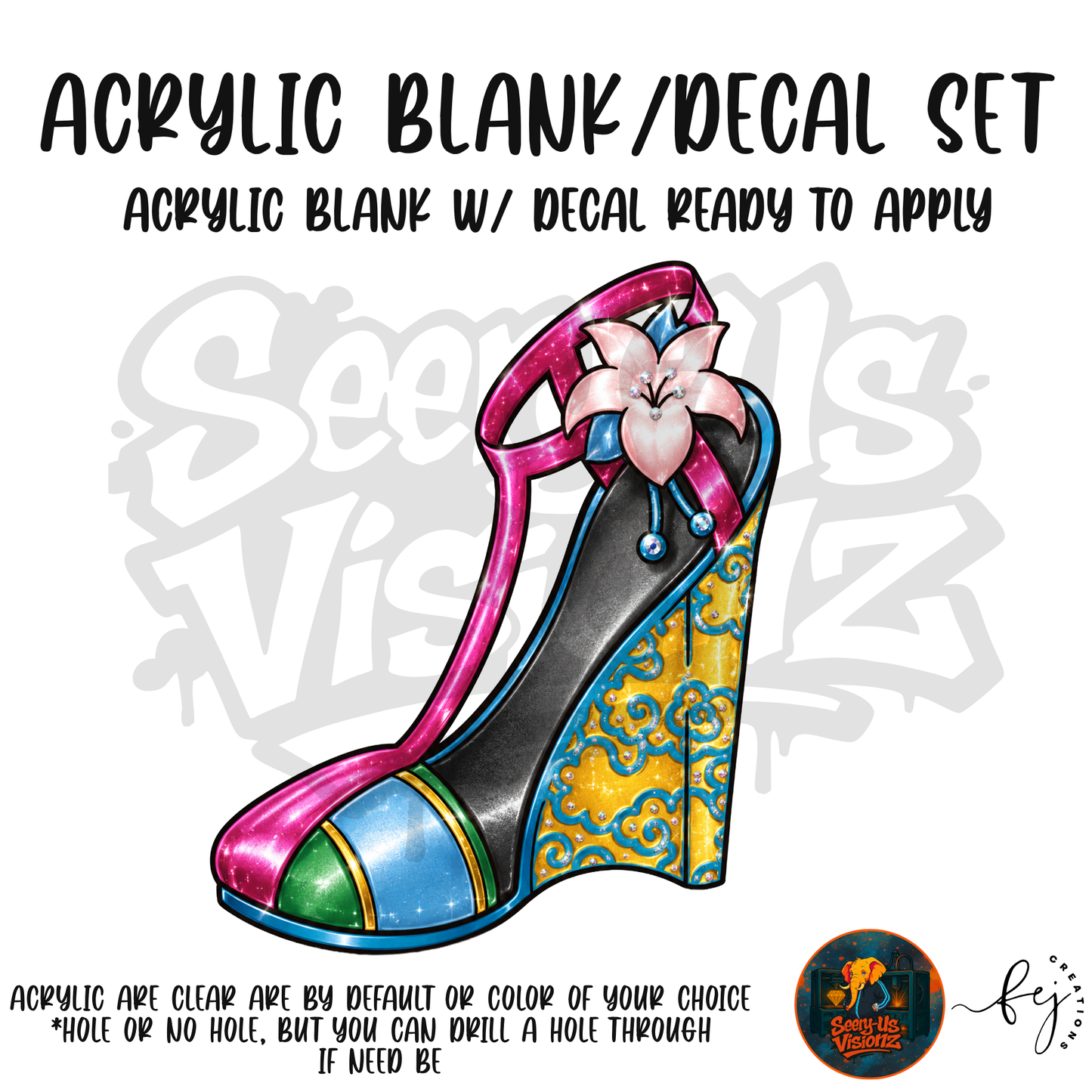 Fantasy Heel 7 Acrylic & Decal Kit