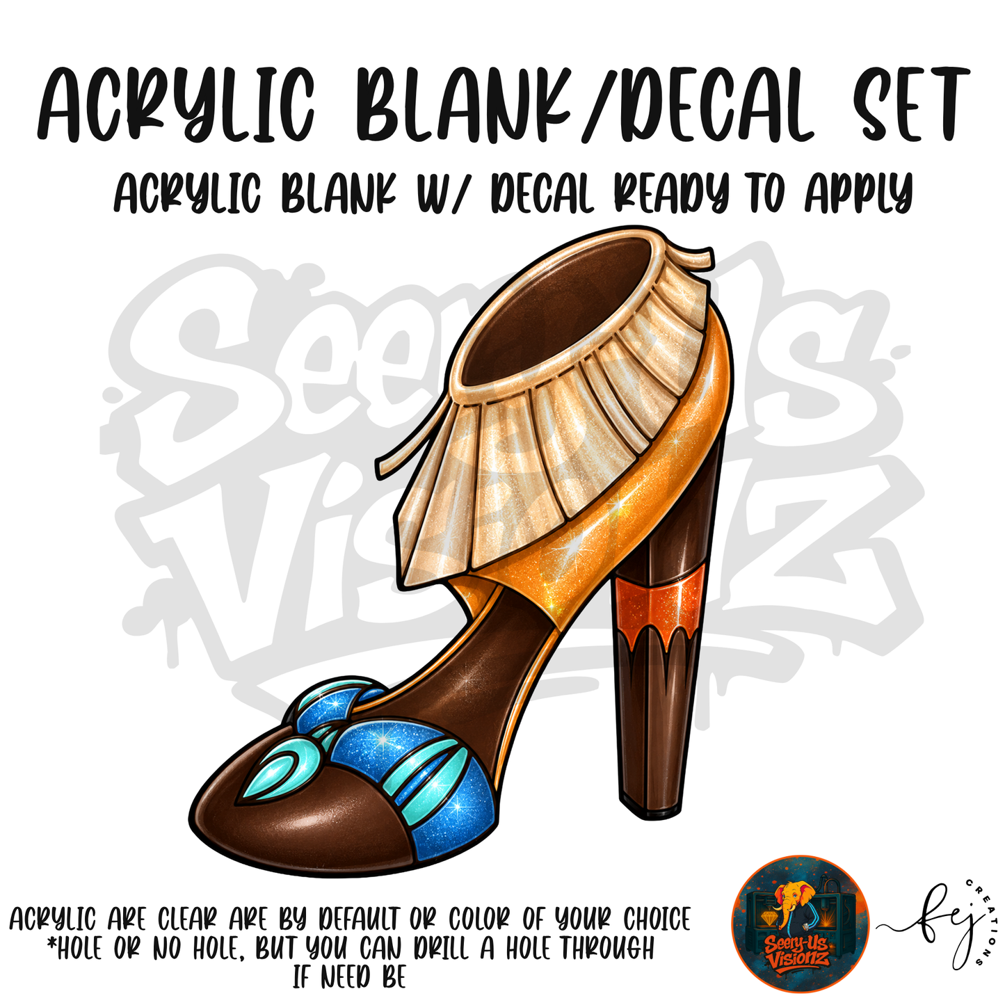 Fantasy Heel 4 Acrylic & Decal Kit