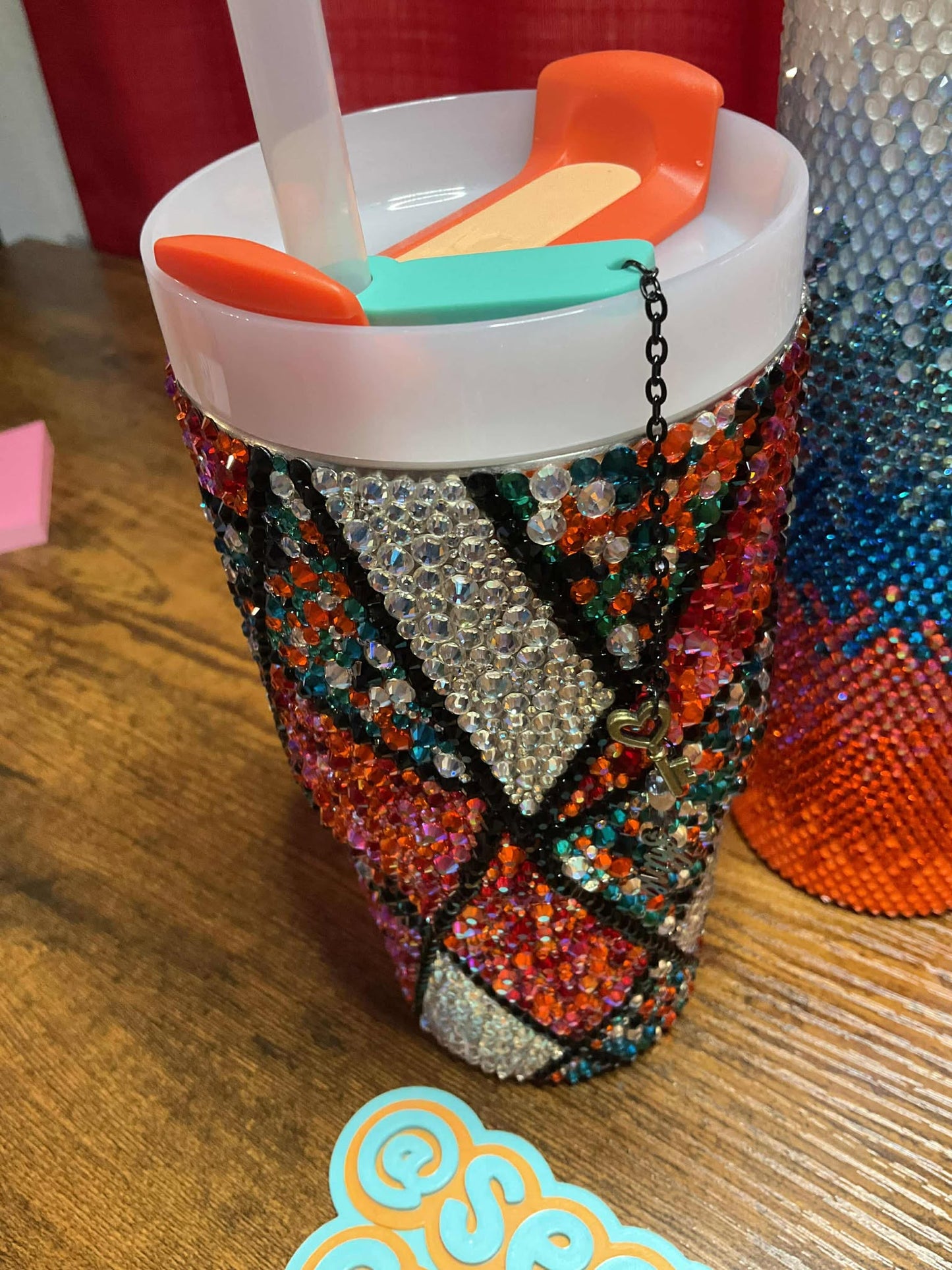 Straw Charms - Sublimation Acrylic 10 Pack