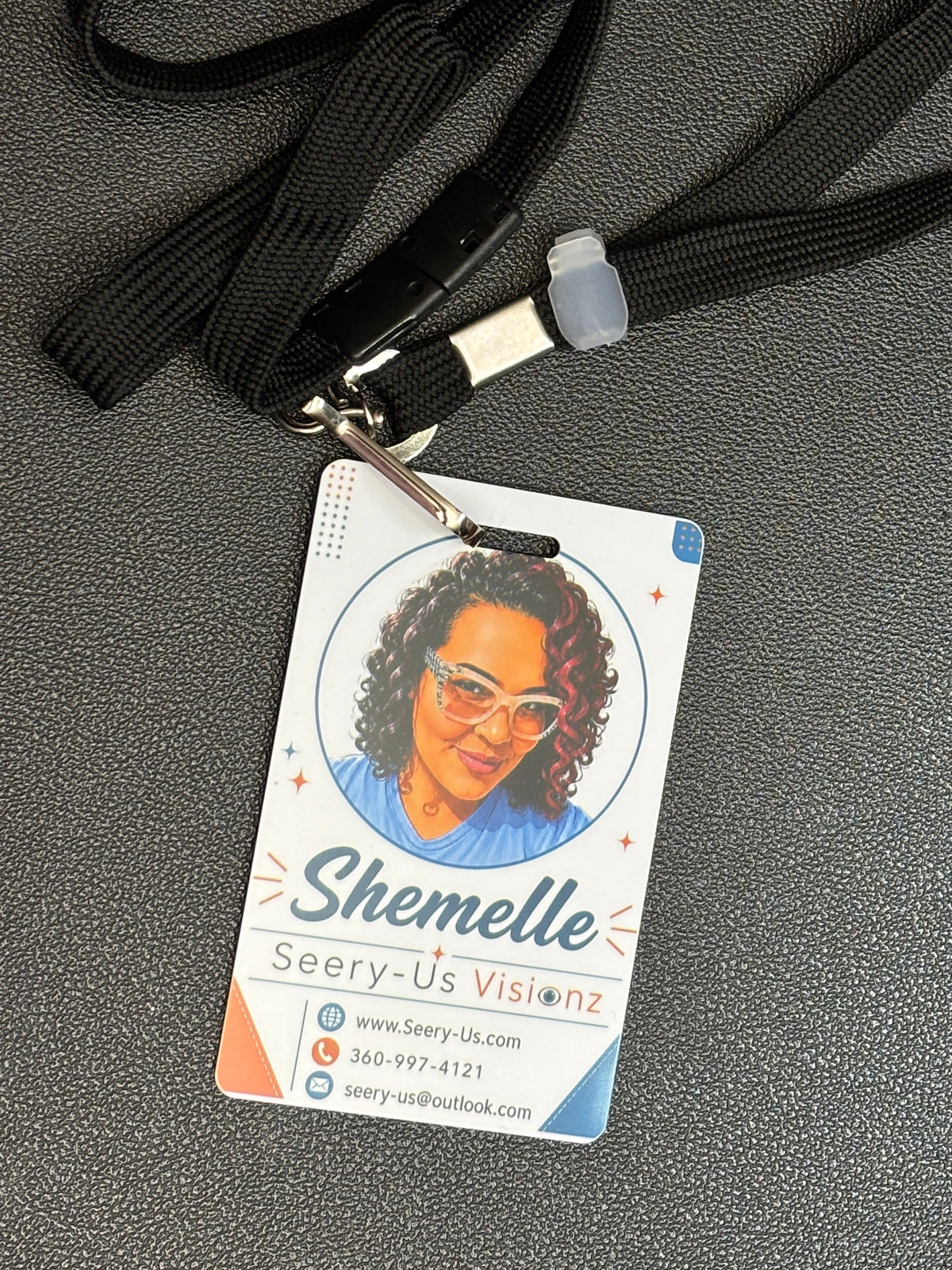 Badge Strap Clip (5 Pack) – Add Acrylics & Decorations to Badge Reels, Lanyards & Accessories