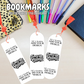 Acrylic Bookmark Blanks -5 Pack Multiple Sizes Available