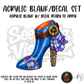 Fantasy Heel Acrylic & Decal Kit