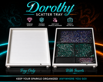 Dorothy Rhinestone Flip Tray – 3D Printed