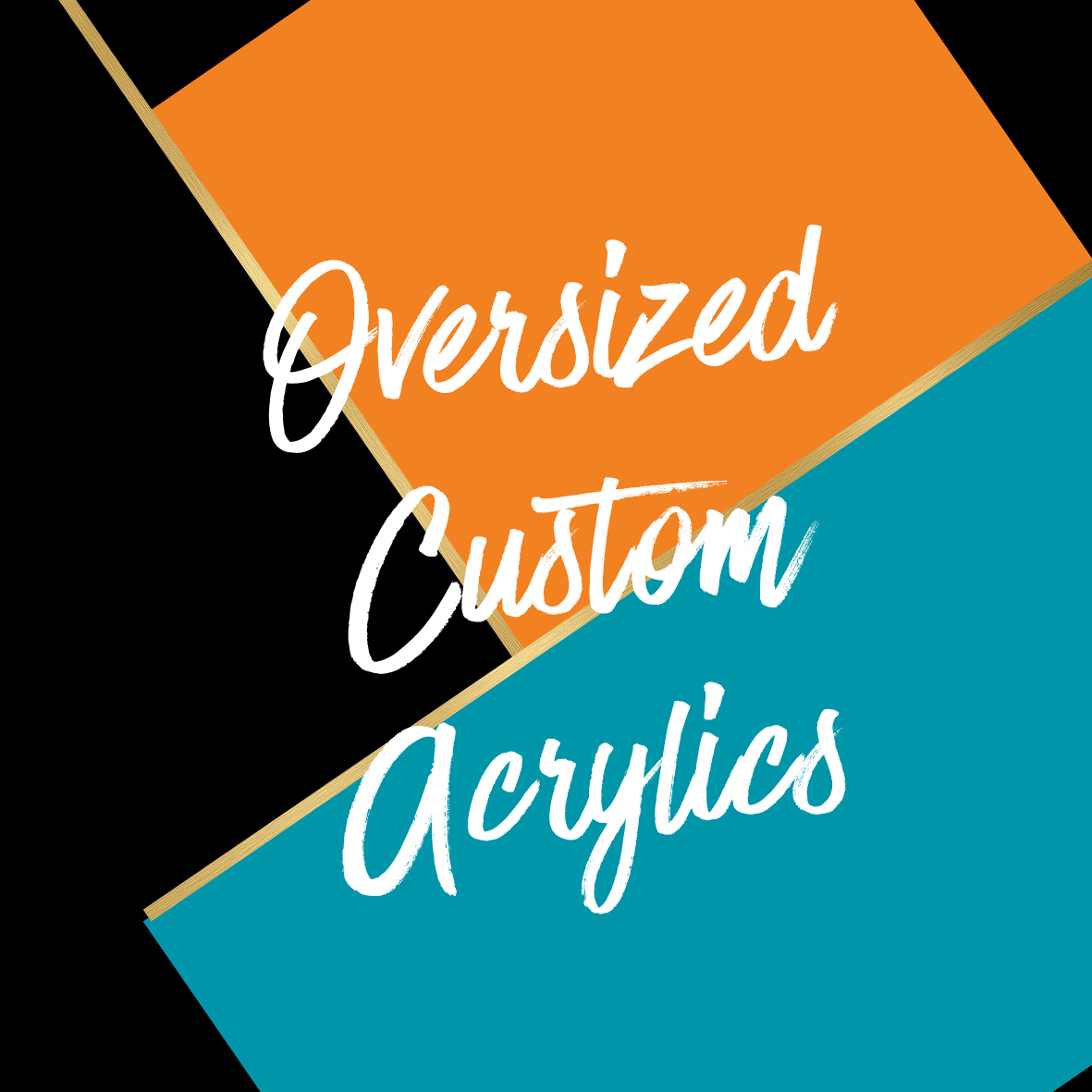 Oversized Custom Cut Acrylic Blanks – Made to Your Specifications