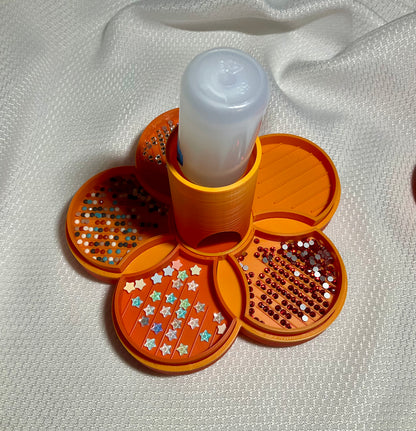 Blinging Blossom Spinning Tray add ons