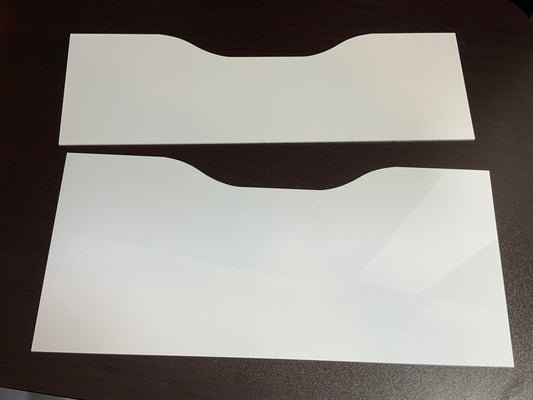 Acrylic Drawer Front Covers for IKEA Alex Tall Units