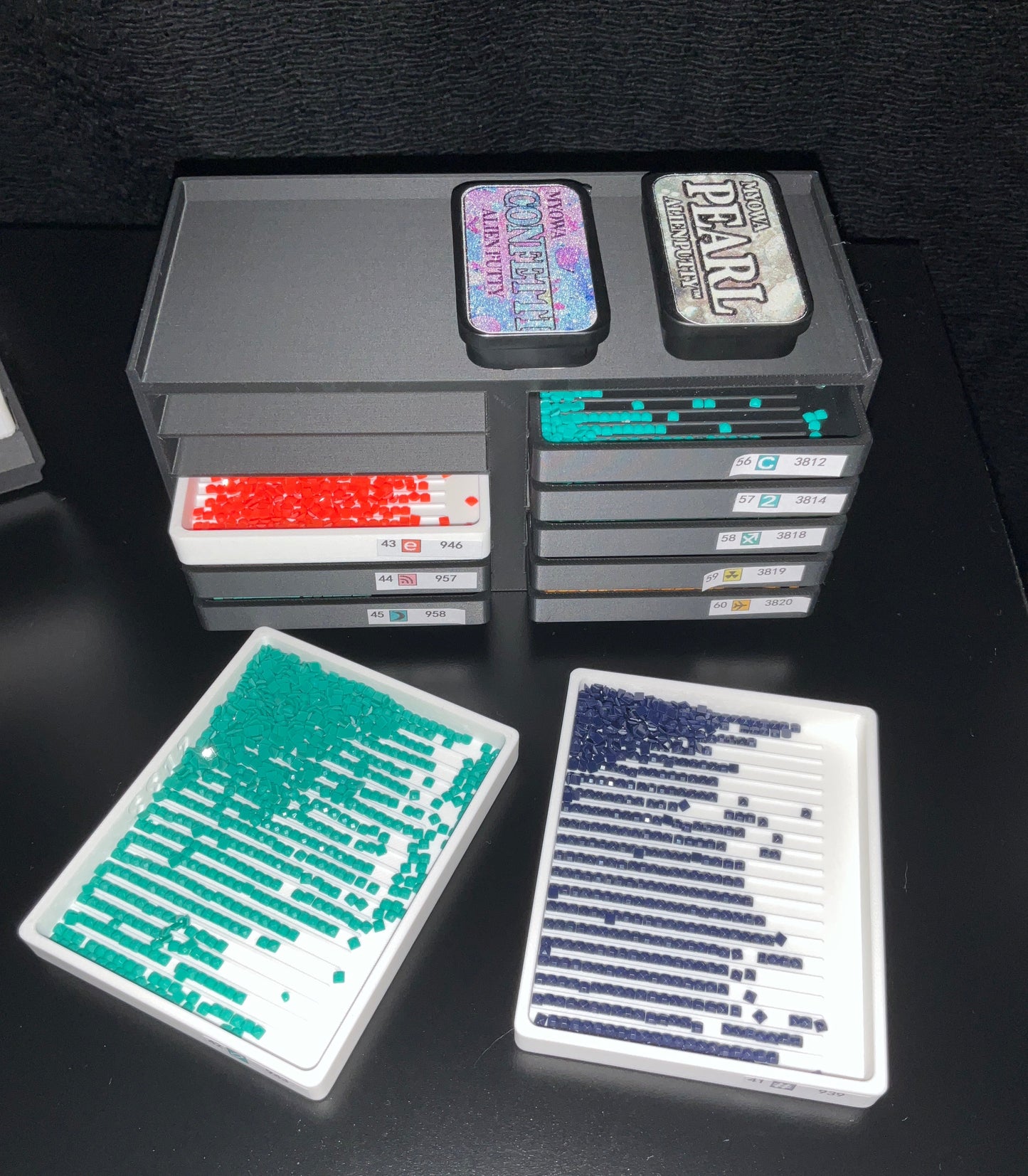 Overton (Obie) – Rhinestone Trays