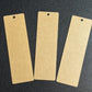 Acrylic Bookmark Blanks - Sized for Pen Wraps :)